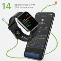 Letsfit Smartwatch, Fitnessuhr mit Schrittzähler
