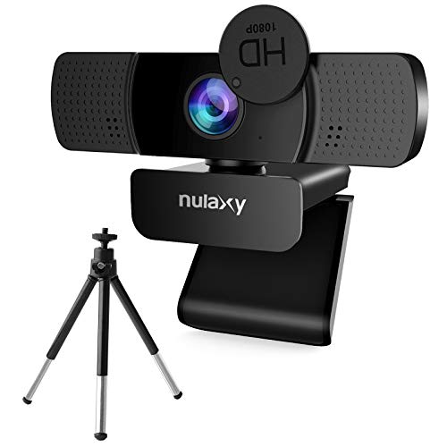 NULAXY Webcam HD 1080P, Webcam USB Con Micrófono, Obturador...