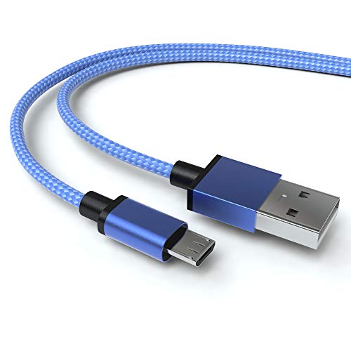 JAMEGA – 1m Premium Micro USB Kabel | Nylon...