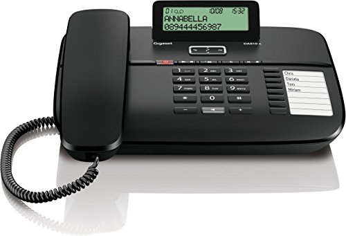 Gigaset DA810A - schnurgebundenes Telefon mit Anrufbeantworter - Haustelefon...