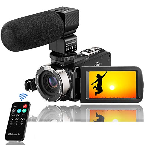 Camcorder Videokamera FHD 1080P Video Camcorder Digitalkamera 24MP 3inch...