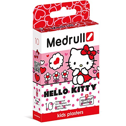 Medrull 2 Packungen Hello Kitty Sensitiv Pflaster für Kinder...