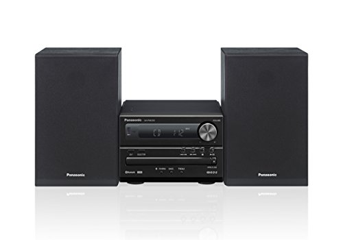 Panasonic SC-PM250EG-K Micro-mit HiFi-System (Bluetooth, CD, UKW, 20 W...