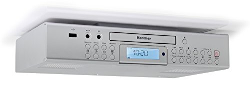 Karcher RA 2050 Unterbauradio (UKW-Radio, CD-Player, USB, USB-Charger, Countdown-Timer,...