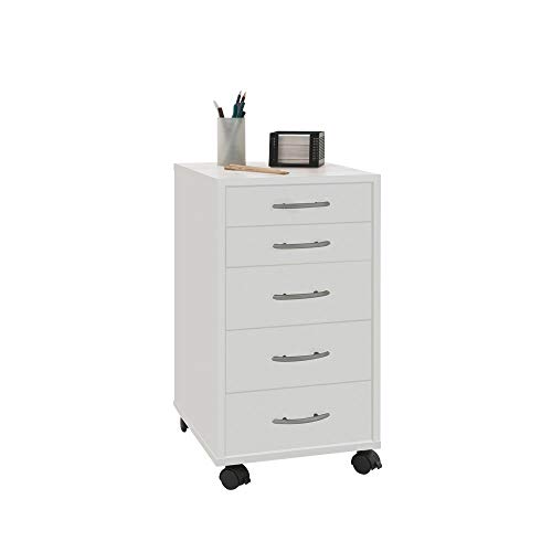 FMD furniture 336-001E, Beistellcontainer in Ausführung Weiß, Maße ca....