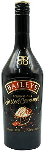 Baileys Salted Caramel, Irish Cream Likör, Sahnelikör mit Karamell...