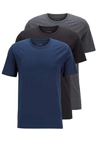 BOSS Herren T-Shirt RN 3P CO T-Shirts aus Baumwolle...