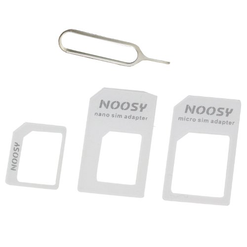 Adapter für Micro/Nano Sim auf normale Simkarte 4 Teilig...