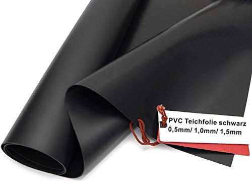Sika Premium PVC Teichfolie schwarz, Stärken: 0,5 mm /...