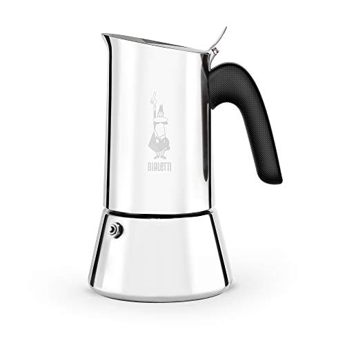 Bialetti New Venus Espressokocher für induktion, Stahl, Silber, 6...