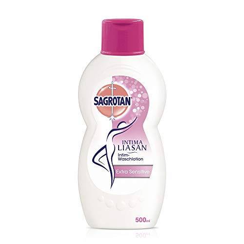 Sagrotan Intima Liasan Intim-Waschlotion Extra Sensitive, Intimpflege-Waschlotion, 1er Pack...