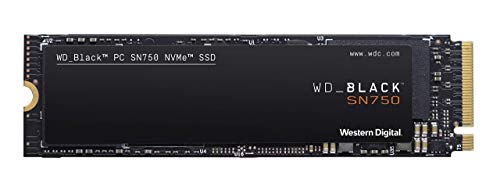 WD BLACK SN750 High-Performance NVMe M.2 interne Gaming SSD...