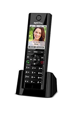 AVM FRITZ!Fon C5 DECT-Komforttelefon (hochwertiges Farbdisplay, HD-Telefonie, Internet-/Komfortdienste, Steuerung...