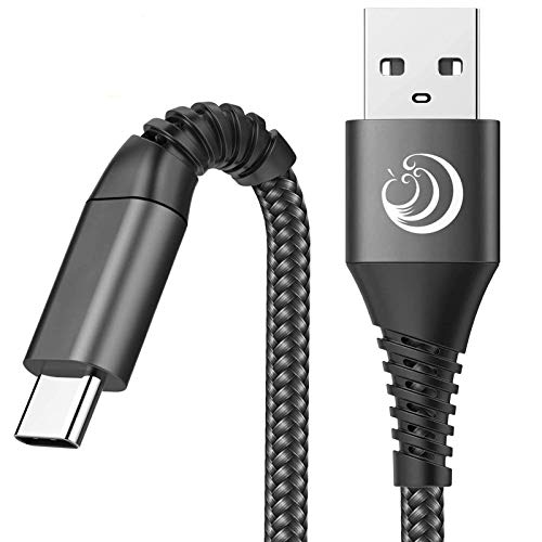 USB C Kabel,USB C Ladekabel [2 Stück 2M] Nylon...