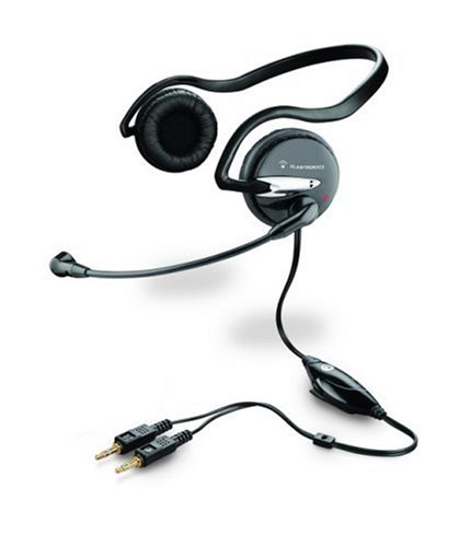 Plantronics .Audio 345 Stereo-PC-Headset mit Hinter-Kopf-Bügel
