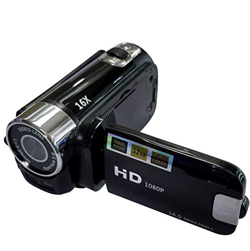 Videokamera Camcorder Full HD 1080P YouTube Digitalkamera Vlogging-Kamera 270...