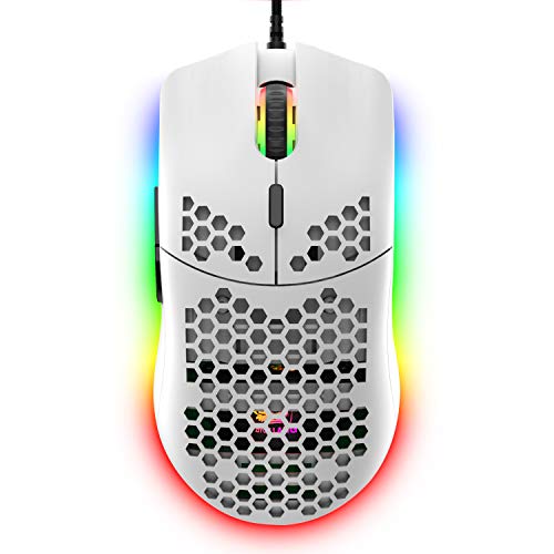 Hoopond Ziyoulang Wired Gaming Mouse 69G Honeycomb Shell Leichte...