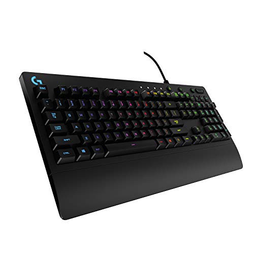 Logitech G213 Prodigy Gaming-Tastatur, RGB-Beleuchtung, Programmierbare G-Tasten, Multi-Media Bedienelemente,...