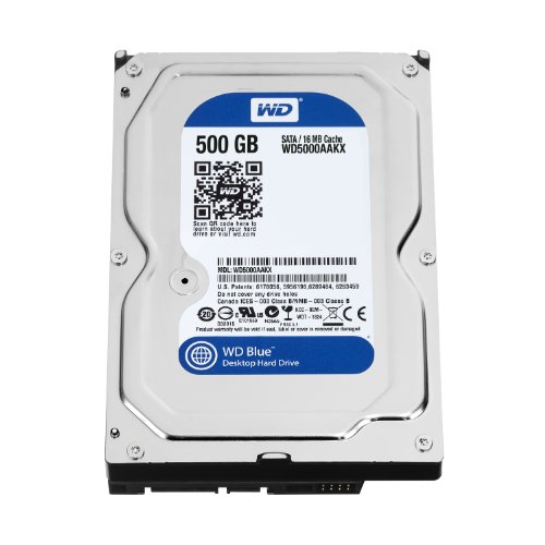 Western Digital WD5000AAKX Blue 500GB interne Festplatte (8,9 cm...
