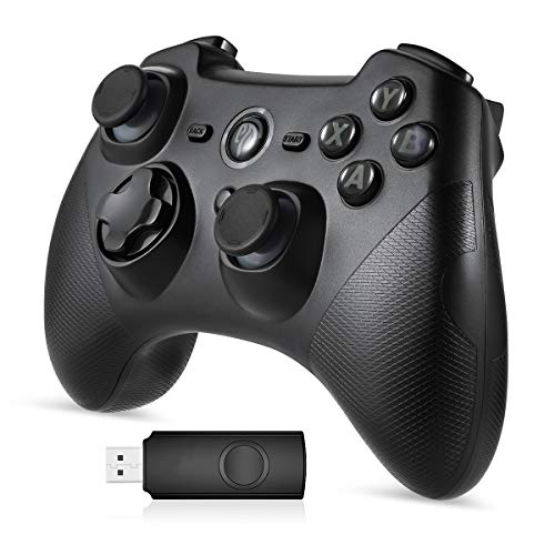 EasySMX PC Gamepad, 2.4G Wireless PS3 Controller, Gaming Controller,...