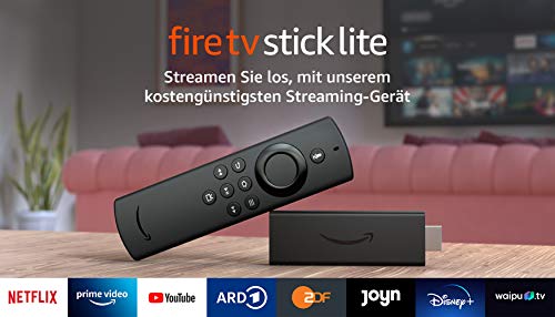 Fire TV Stick Lite mit Alexa-Sprachfernbedienung Lite (ohne TV-Steuerungstasten) | HD-Streaminggerät |...