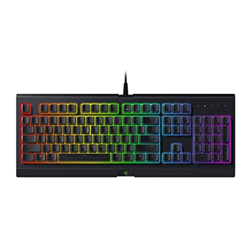 Razer cynosa Chroma – Mehrfarbig RGB Gaming Tastatur – Individuell Tasten mit Hintergrundbeleuchtung – schutzabweisend....