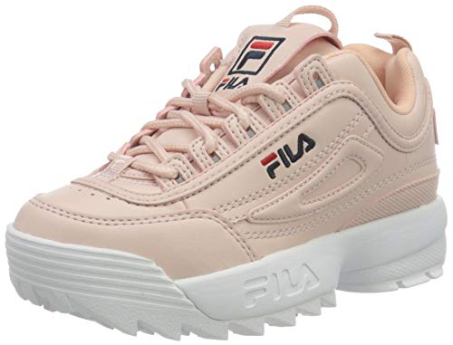 FILA Disruptor Kids Sneaker, Sepia Rose, 28 EU