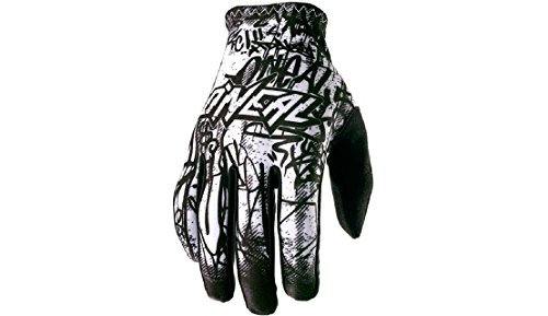 O'Neal Matrix Handschuhe Vandal Schwarz Weiß MX MTB DH...