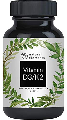 Vitamin D3 + K2 Depot - 180 Tabletten -...