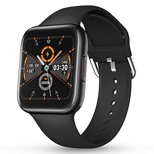 CatShin Smartwatch Damen Herren,1.54 Touch-Farbdisplay Fitness Armbanduhr mit Pulsuhr...
