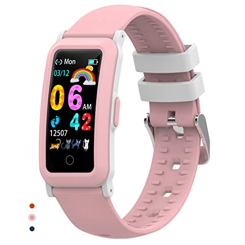 BingoFit Fitness Armband Uhr Kinder, Fitness Tracker Smartwatch mit...