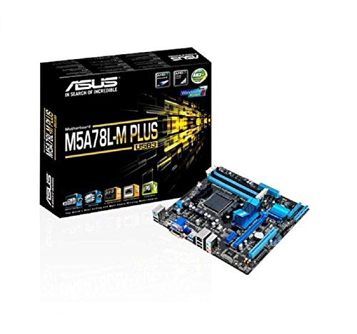 Asus M5A78L-M PLUS/USB3 Mainboard Sockel AM3+ (ÂµATX, AMD 760G, ...