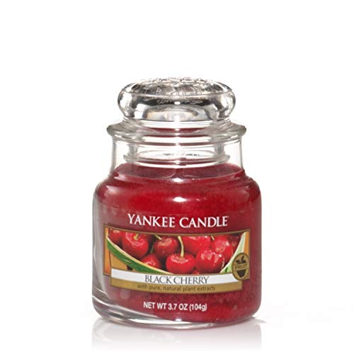 Yankee Candle Duftkerze im Glas (klein) | Black Cherry...