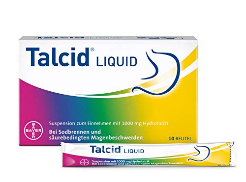 Talcid Liquid 10 Stück bei Sodbrennen und säurebedingten Magenbeschwerden