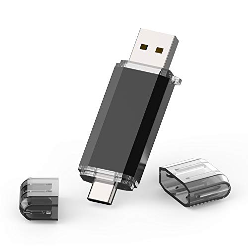 USB-Stick 128GB, TOPESEL USB-Flash-Laufwerke USB 3.0 USB C Typ...