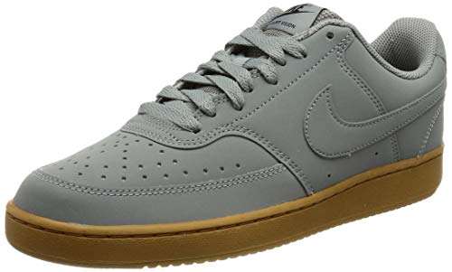 Nike Herren Vision Low Sneaker, Particle Grey/Particle Grey-Wheat-Black, 39...