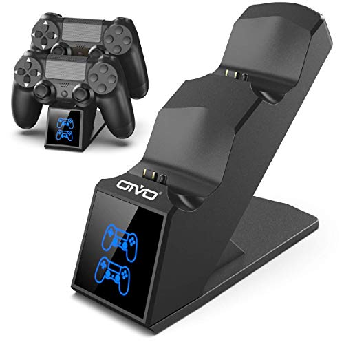 OIVO PS4 Controller Ladestation, Controller Ladestation Charger mit 1,8-Stunden-Ladechip,...