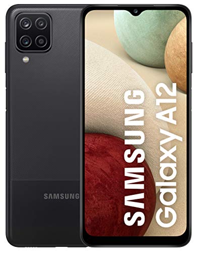 Samsung Galaxy A12 128GB Handy, schwarz, Black, Dual SIM,...