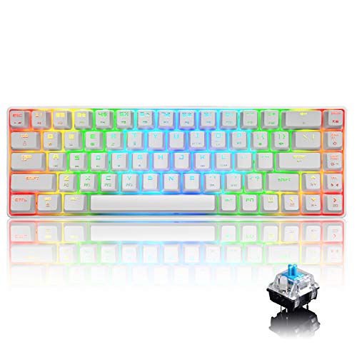 60% RGB Mechanical Gaming Tastatur Typ C verkabelt 68...