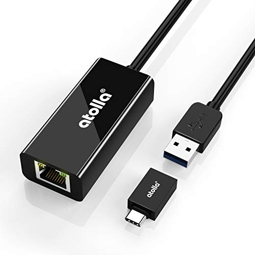 atolla USB LAN Adapter, USB 3.0 zu RJ45 Gigabit...