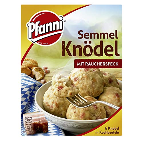 Pfanni Semmelknödel mit Räucherspeck, 7er Pack (7 x 200...