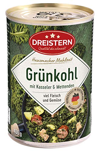 DREISTERN Grünkohl mit Kasseler und Mettenden 400 g I...