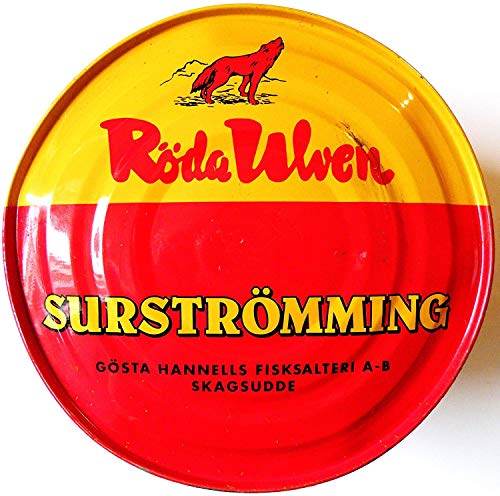 Surströmming Röda Ulven 300g Dose (fermentierte Heringe) - 400g/300g...