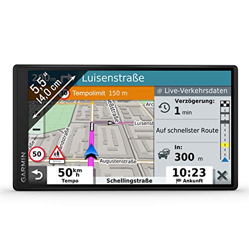 Garmin DriveSmart 55 MT-S EU – Navigationsgerät mit 5,5“...