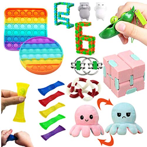 NOEARR Sensory Fidget Toys Set, Stressbälle für Erwachsene und...