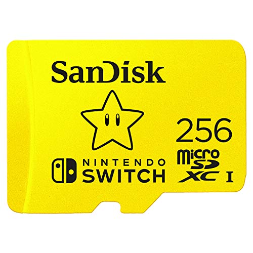 SanDisk microSDXC UHS-I Speicherkarte für Nintendo Switch 256 GB...