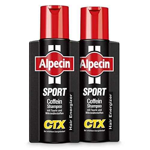 Alpecin Sport Coffein-Shampoo CTX, 2 x 250 ml -...