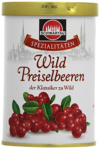 Schwartau Spezialitäten Wildpreiselbeeren, der Klassiker zu Wild, 330 g...