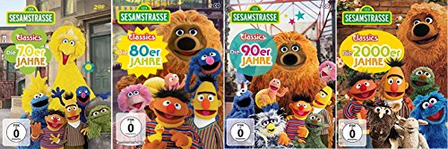 Sesamstraße Classics 70-2000 (Die 70er+80er+90er+2000er Jahre) [DVD Set]
