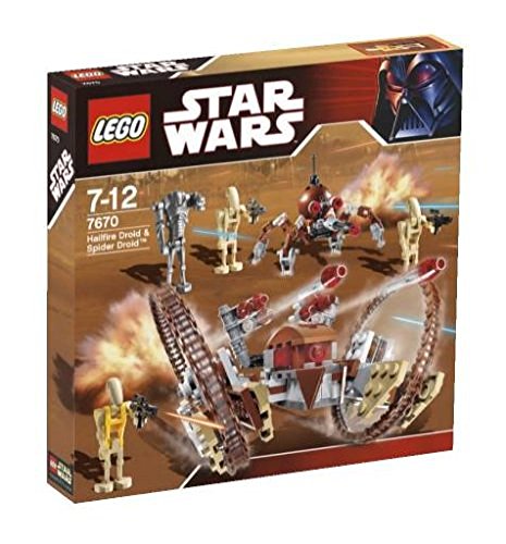 LEGO Star Wars 7670 - Hailfire Droid und Spider...
